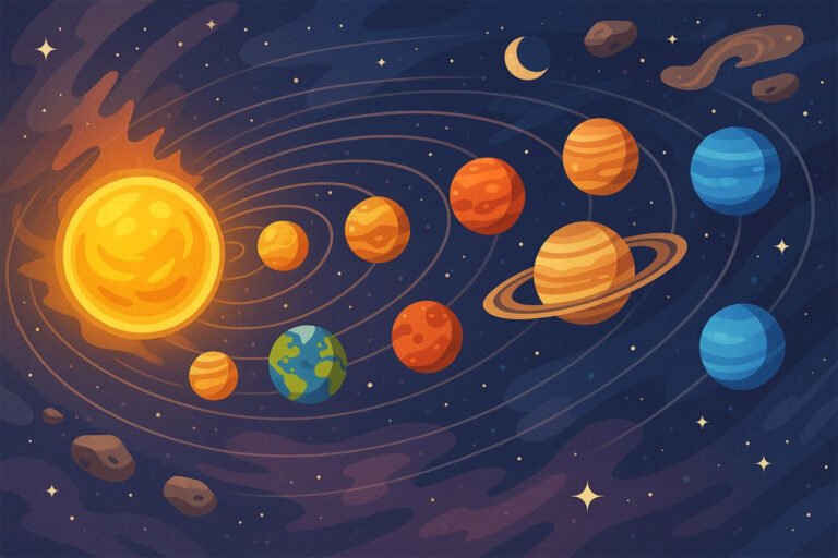 Сонячна система – просте пояснення планет, Сонця та космосу сонячна система